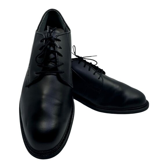 Bates Men's Black Uniform Leather Oxford Shoes Size 13d 158-25-000875-1521 - Picture 1 of 12